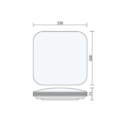Lampa do łazienki LED 28w plafon łazienkowy dekoracyjne pasy chrom IP44 5 Lampa do łazienki LED 28w plafon łazienkowy dekoracyjne pasy chrom IP44 - obrazek 5