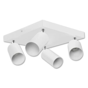 Kinkiet GU10 LED Bardo ruchomy x4 biały