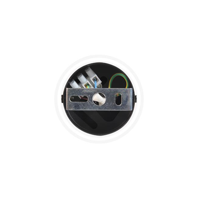 Kinkiet GU10 LED Ring 55mm ruchomy x1 czarny. 3 Kinkiet GU10 LED Ring 55mm ruchomy x1 czarny. - obrazek 3
