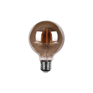 Żarówka LED E27 Filament G80 2200K 6W dymiona