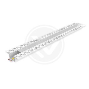 Profil LED PCV 50x12 Wpuszczany GK biały 1m Transp