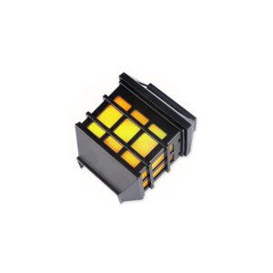 Lampa LED solarna kinkiet płomień.