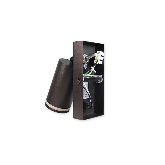 Kinkiet do czytania Ring GU10 55mm czarny 2 Kinkiet do czytania Ring GU10 55mm czarny - obrazek 2