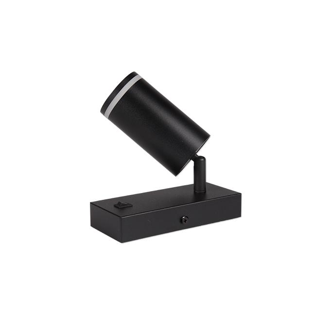 Kinkiet do czytania Ring GU10 55mm czarny 3 Kinkiet do czytania Ring GU10 55mm czarny - obrazek 3