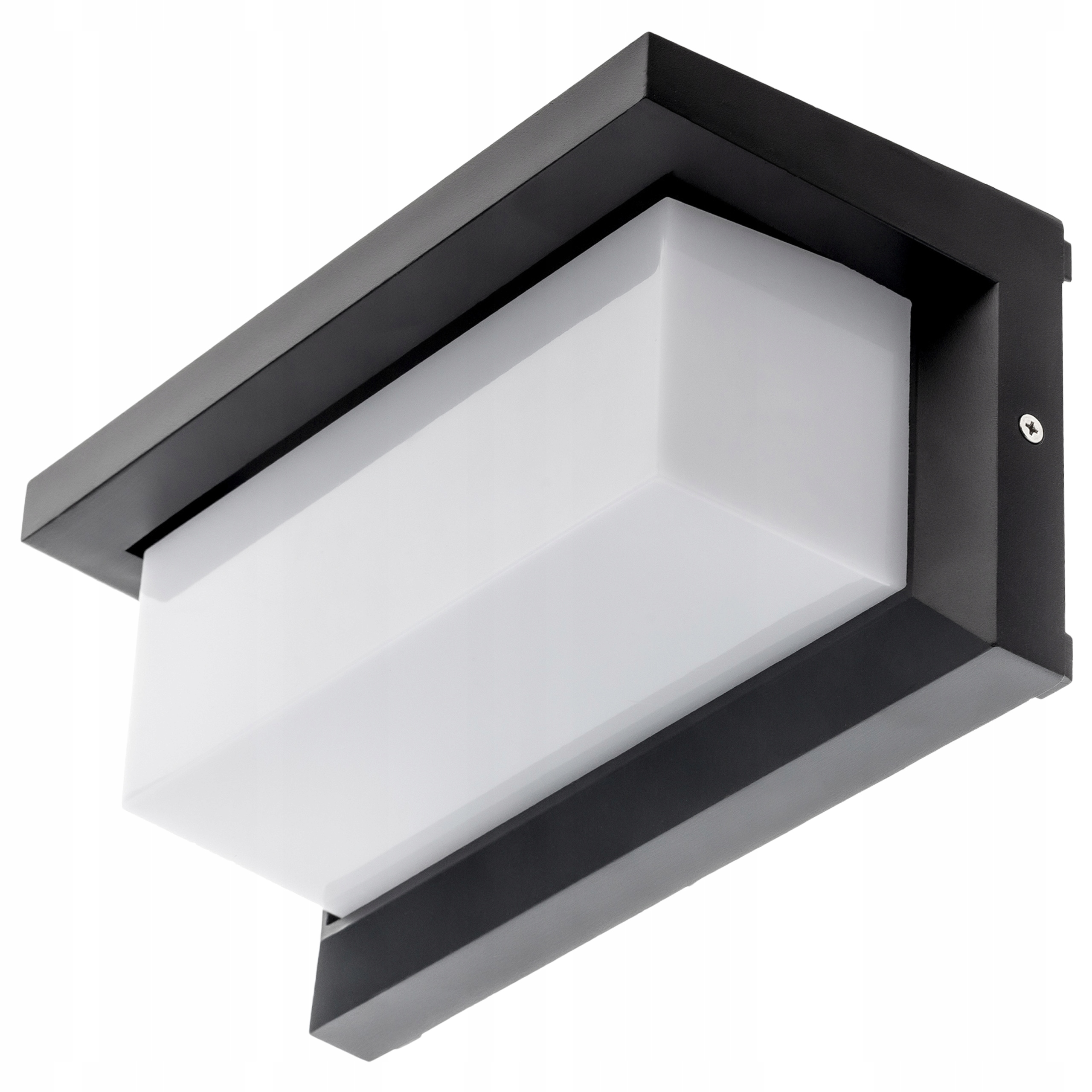 Kinkiet ścienny elewacyjny lampa ogrodowa zewnetrzna E27 aluminium czarna 15 Kinkiet ścienny elewacyjny lampa ogrodowa zewnetrzna E27 aluminium czarna - obrazek 15