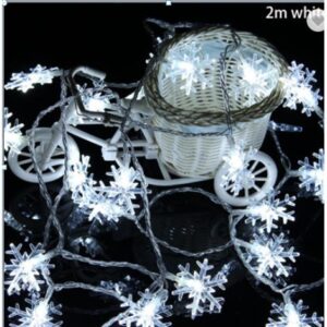 Łańcuch LED świąteczny gwiazdki 10 LED 2m 6500K.