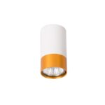 Oprawa natynkowa GU10 Klemens 55mm biała złota.