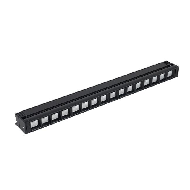 Lampa LED szyna 1-faza Linda 60cm 24W 4000K czarn. 2 Lampa LED szyna 1-faza Linda 60cm 24W 4000K czarn. - obrazek 2