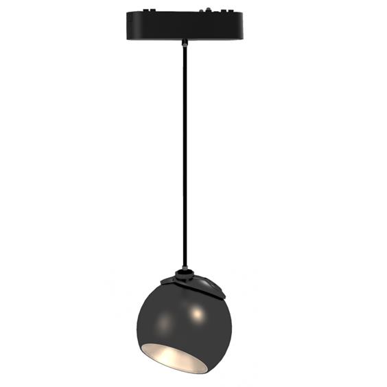 Lampa LED Luxo 48V 10W 4000K Mars wisząca czar. 1 Lampa LED Luxo 48V 10W 4000K Mars wisząca czar.