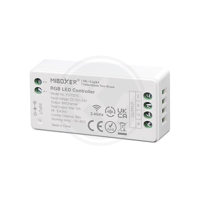 Sterownik LED RGB RF 12/24V 12A MLT037S 1 Sterownik LED RGB RF 12/24V 12A MLT037S