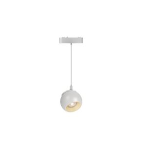 Lampa LED Luxo 48V 10W 4000K Mars wisząca biał.