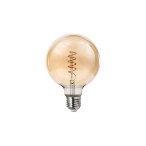 Żarówka LED E27 Filament Dimm G95 2200K 4W amber