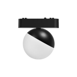Lampa LED Luxo 48V 10W 4000K Sferis 120° czarn.