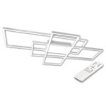 Żyrandol LED Galaxis Pegaz 105x50x8 cm 130W biały