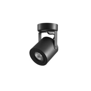 Kinkiet GU10 LED Abi 80mm ruchomy x1 czarny