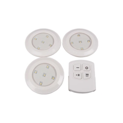 Lampa podszafkowa LED 3x 5LED z pilotem 4000K.