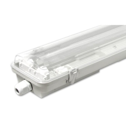 Oprawa LED 120cm 2x36W Clear z tubami LED 6500K