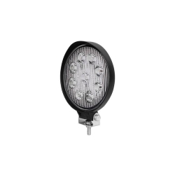 Lampa LED Robocza 10-30V 27W 9LED okrągła WR