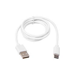 Kabel USB A-C 1M 10W biały