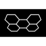 Lampa LED Hexagon 5S 192W 168x238cm zestaw 6500K