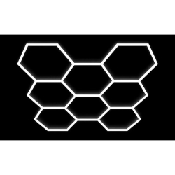 Lampa LED Hexagon 8L 350W 315x301cm zestaw 6500K