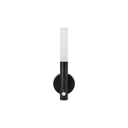 Lampa LED Aku Stick PIR czarna magnes