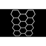Lampa LED Hexagon 11L 460W 419x301cm zestaw 6500K