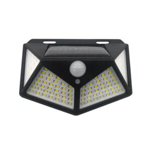 Lampa LED solarna 100xSMD czujnik ruchu i zmierzch