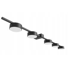 Żyrandol LED GX53 Zola x5 90cm czarny