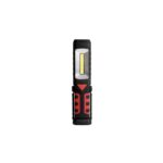 Latarka LED 3w1 3W COB + 1W LED akumulator.