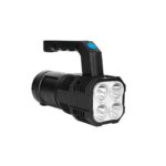 Latarka LED 2W LED + 3W COB akumulator.