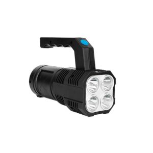 Latarka LED 2W LED + 3W COB akumulator.