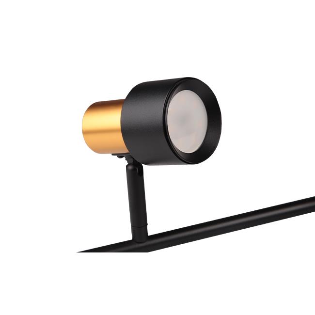 Kinkiet GU10 LED Katia ruchomy 60mm x1 czarny. 2 Kinkiet GU10 LED Katia ruchomy 60mm x1 czarny. - obrazek 2