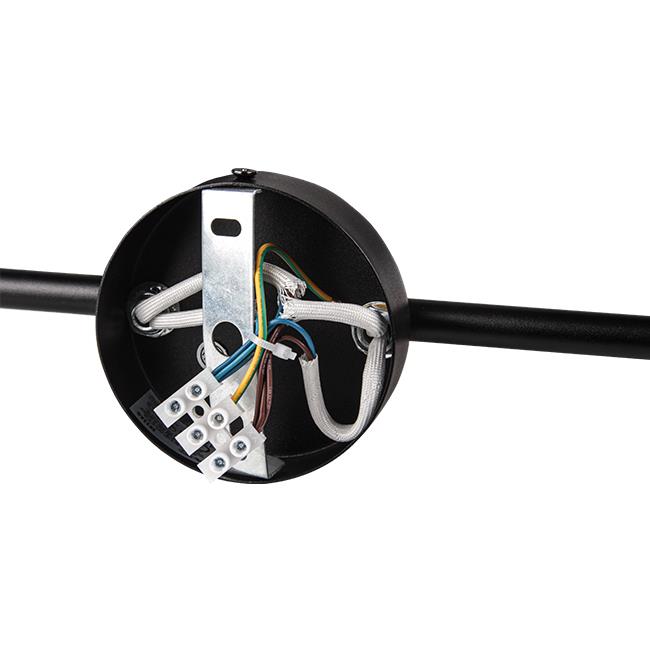 Kinkiet GU10 LED Katia ruchomy 60mm x1 czarny. 5 Kinkiet GU10 LED Katia ruchomy 60mm x1 czarny. - obrazek 5