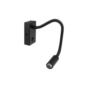 Kinkiet do czytania Leo LED 3W 4000K czarny