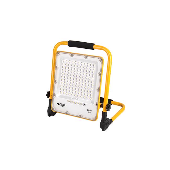 Naświetlacz LED SMD Siga przenośny 100W 15AH 2 Naświetlacz LED SMD Siga przenośny 100W 15AH - obrazek 2