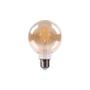 Żarówka LED E27 Filament 3-Dimm G125 2700K 6W Amb