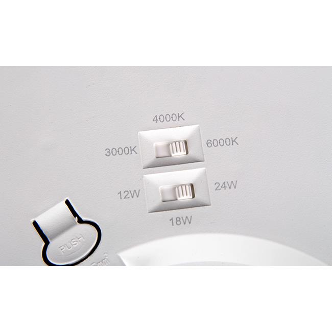 Panel LED 8-in-1 24W biały 3/4/6000K 4 Panel LED 8-in-1 24W biały 3/4/6000K - obrazek 4