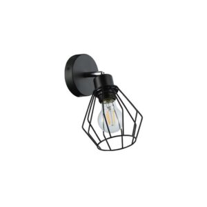 Kinkiet E27 LED Otto ruchomy x1 czarny
