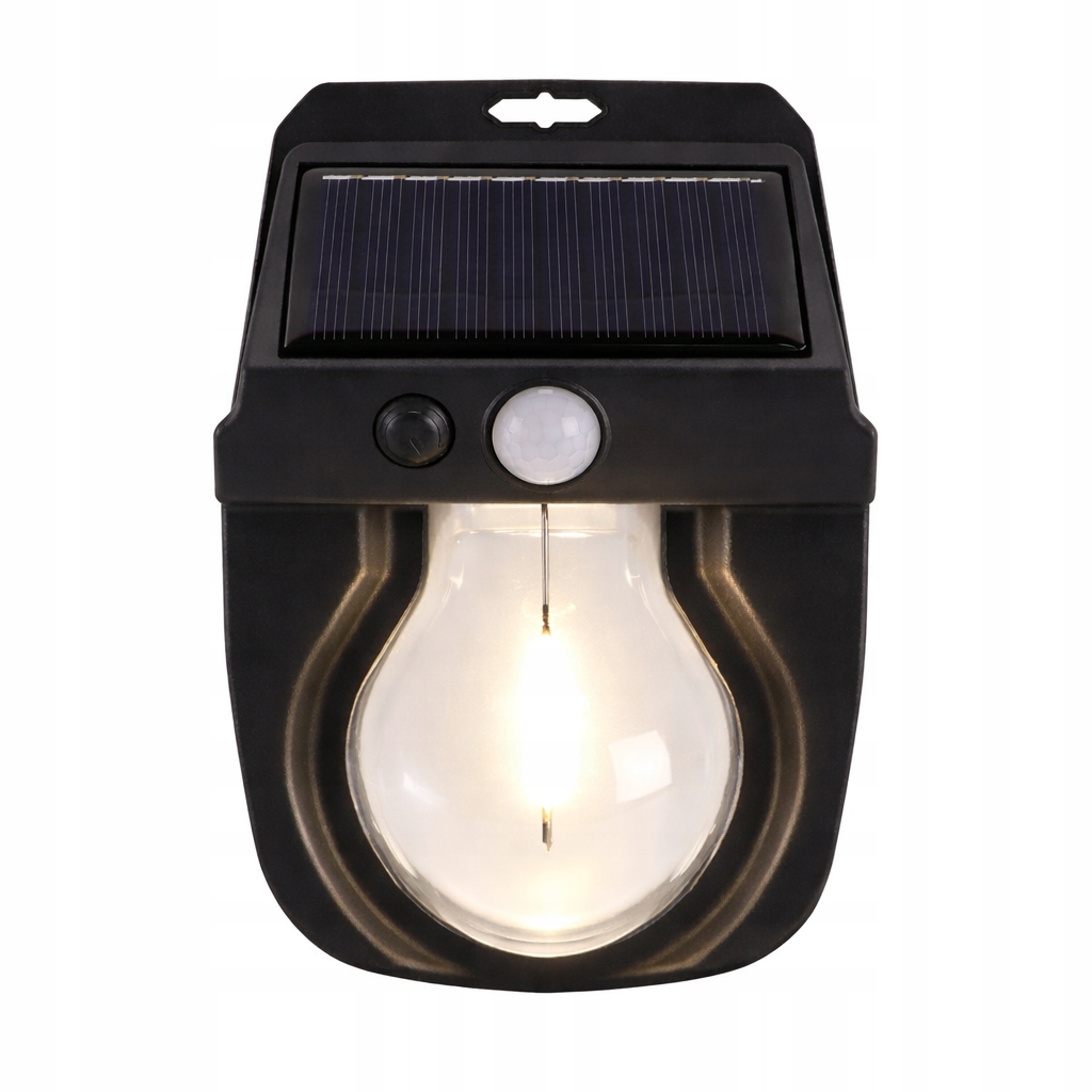 Lampa ogrodowa solarna kinkiet elewacyjny ścienny 1w LED z czujnikiem PIR 8 Lampa ogrodowa solarna kinkiet elewacyjny ścienny 1w LED z czujnikiem PIR - obrazek 8