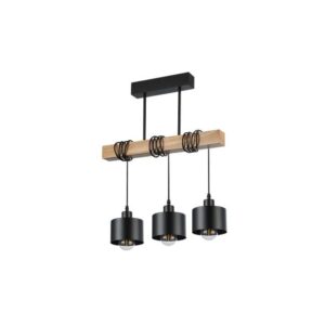 Oprawa wisząca E27 Elza x3 50cm czarny + WD