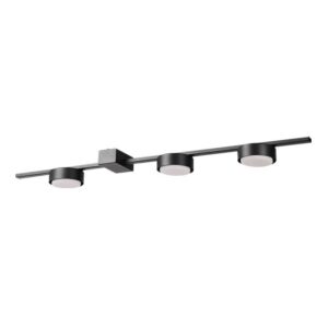 Żyrandol LED GX53 Zola x3 60cm czarny