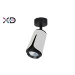 Kinkiet GU10 LED x1 biały+czarny