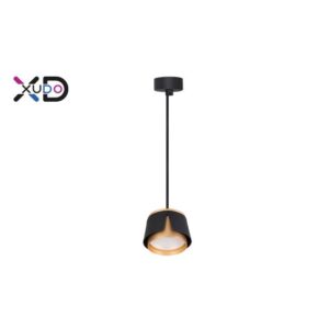 Oprawa wisząca x1 GX53 czarna+złota.