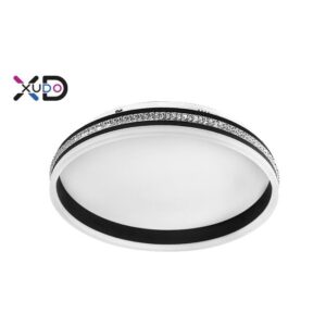 Żyrandol LED 48W 50cm 4000K czarny.