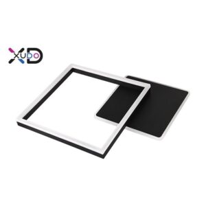 Żyrandol LED 40W 55x47cm 4000K czarny