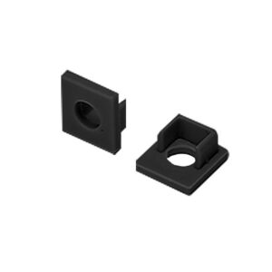 Zaślepka Masterled GK 10mm czarna z otworem