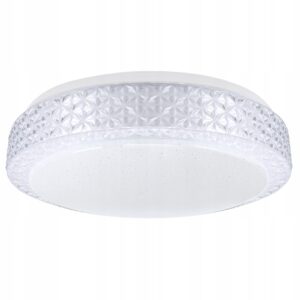 Plafon sufitowy 33cm biały 2xe27 LED nowoczesna lampa do salonu Plafony