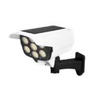 Lampa LED solarna atrapa kamery czujnik ruch pilo
