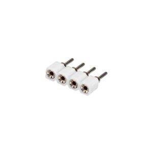 Złączka do taśmy LED 4 pin wtyk gniazdo.